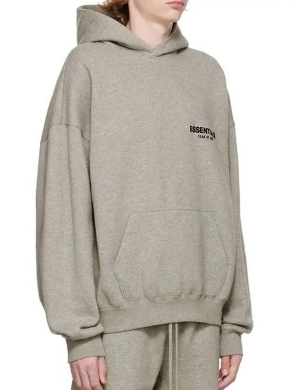 Fear of God Essentials The Core Collection Hoodie Light Oatmeal