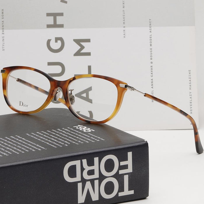 DIOR Acetate Eyeglass Frames DIORESSENCE9F SX7 Asian Fit Unisex