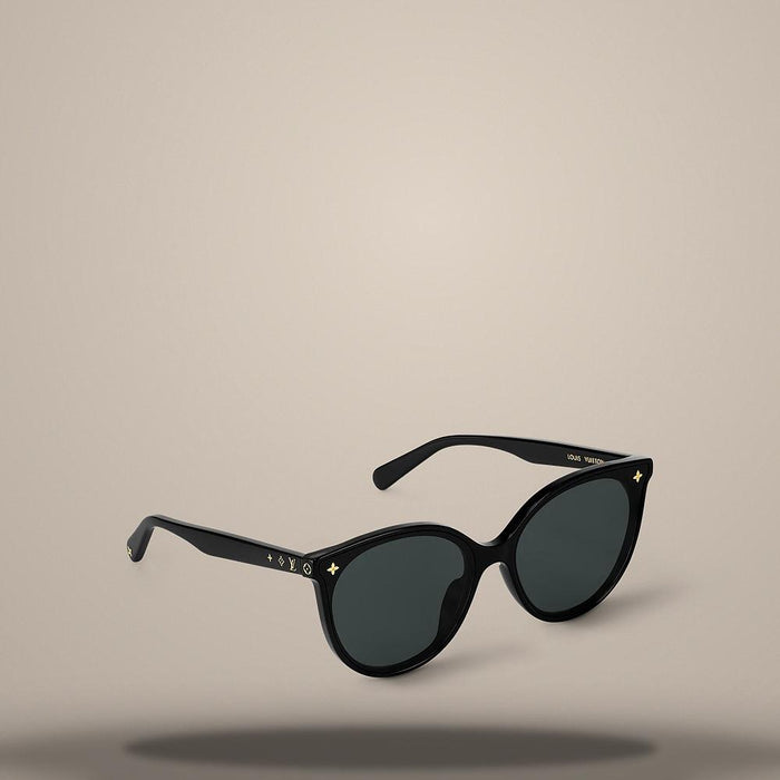 Louis Vuitton My Monogram Fame Cat-Eye Sunglasses Black Acetate