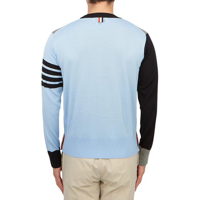 THOM BROWNE Men’s Wool Crewneck Sweater MKA002F Y1014 480
