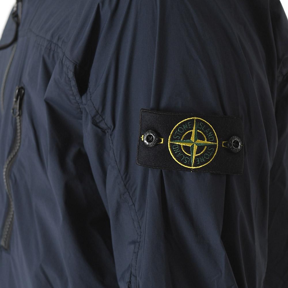 STONE ISLAND Skin Touch Packable Hooded Jacket Navy