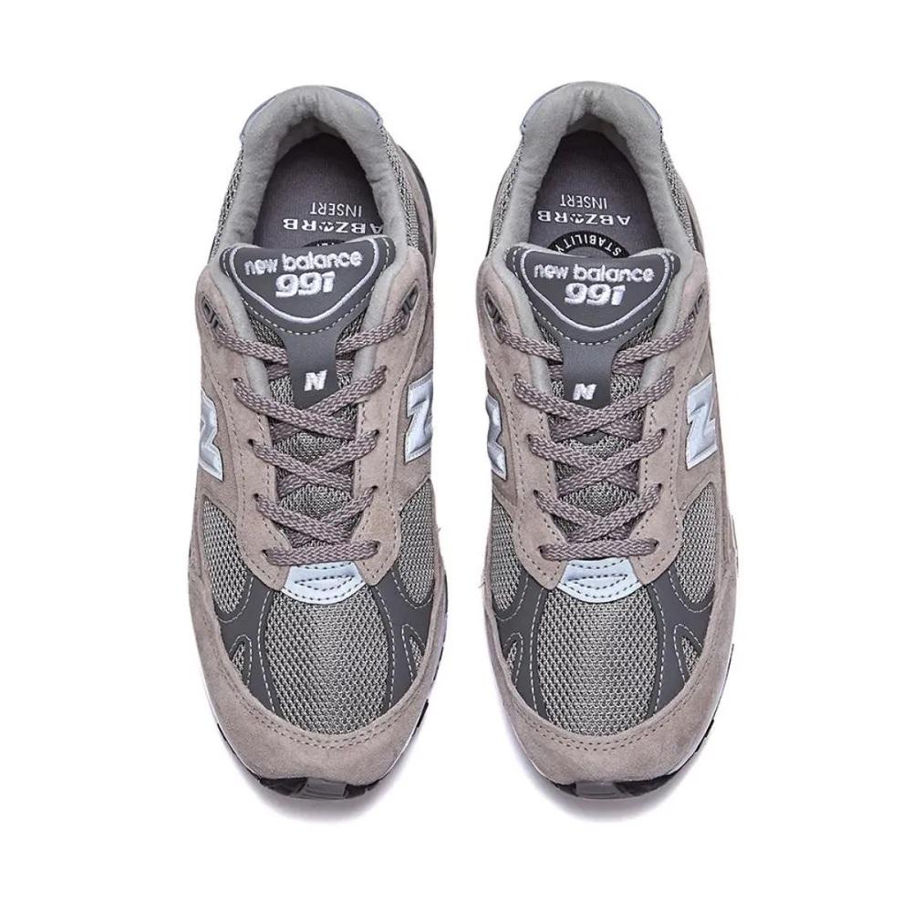 New Balance 991 Made in UK Grey Low Top Sneakers Men