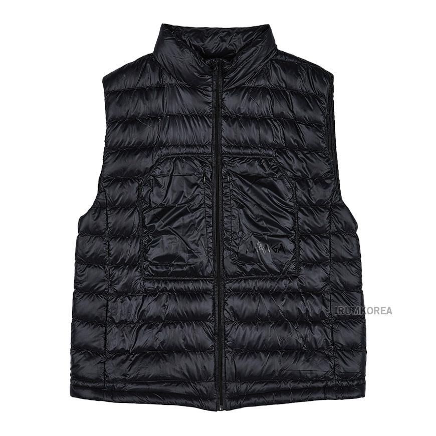 NANGA Men’s Duck Down Puffer Vest N2530 0B073C BLK