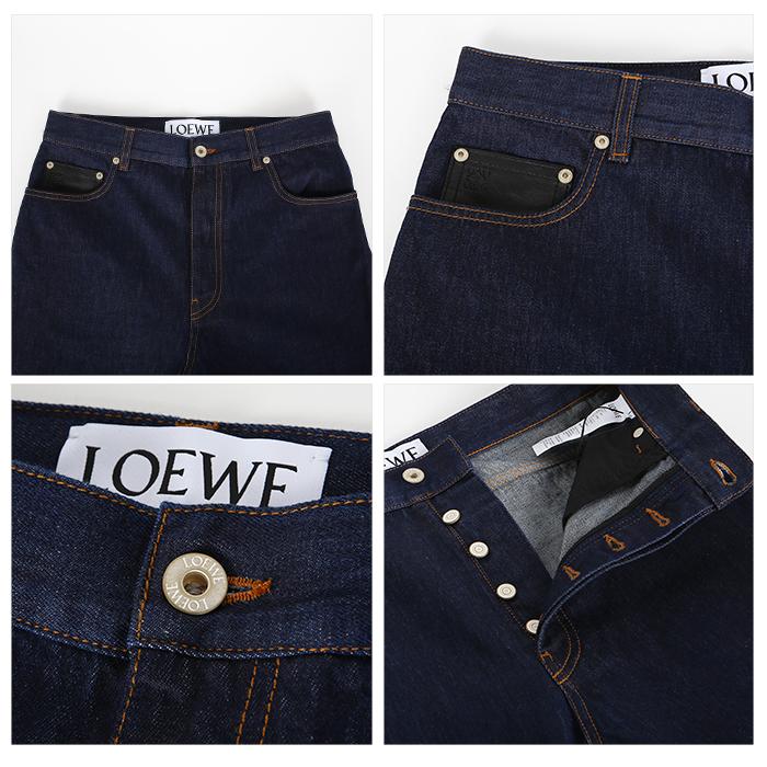 LOEWE Fisherman Denim Jeans Blue Men’s Pants