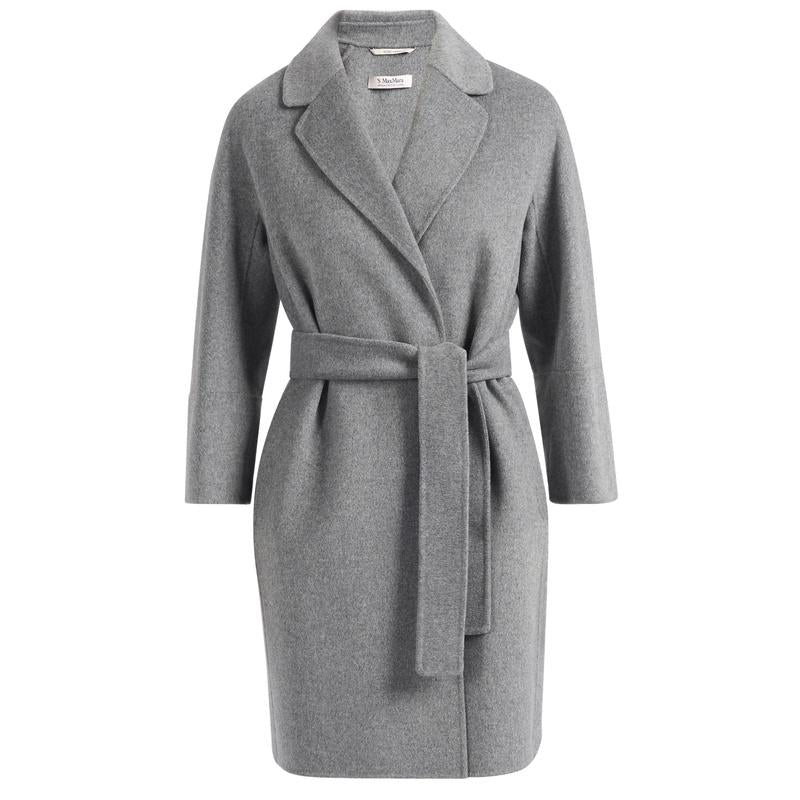 Max Mara Arona Wool Blend Belted Coat for Women