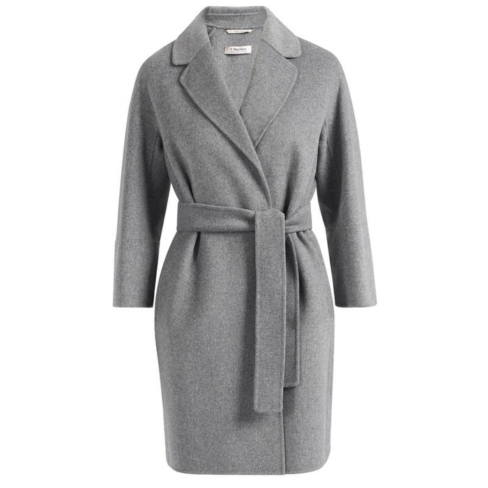 Max Mara Arona Wool Blend Belted Coat for Women