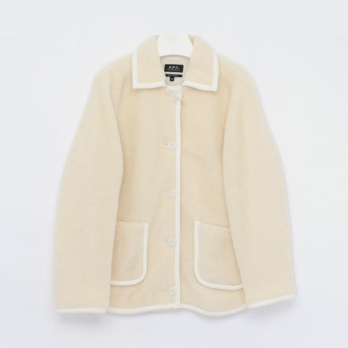 A.P.C. Estelle Double Pocket Button Wool Women’s Jacket F32035 AAD