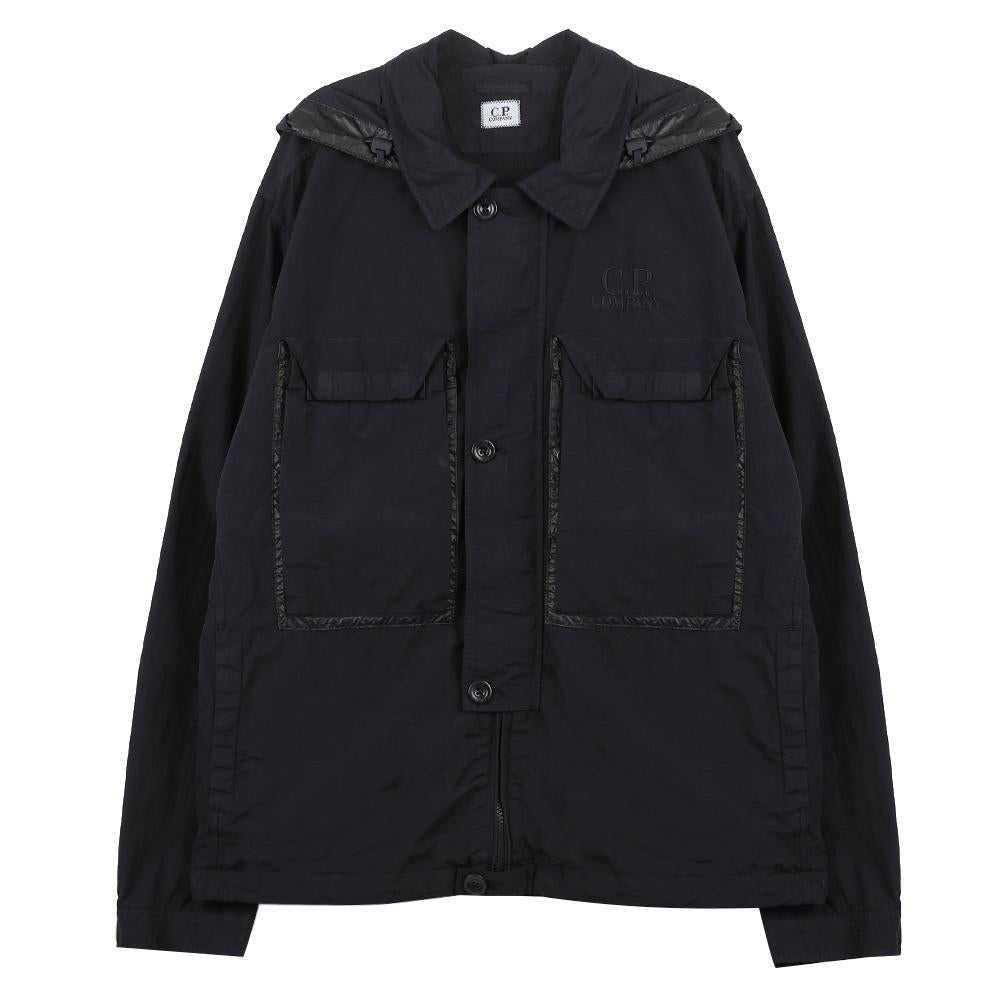 CP Company RossoBlu Goggle Overshirt Men’s Long Sleeve Sh 18CMOS090A 005991G 888