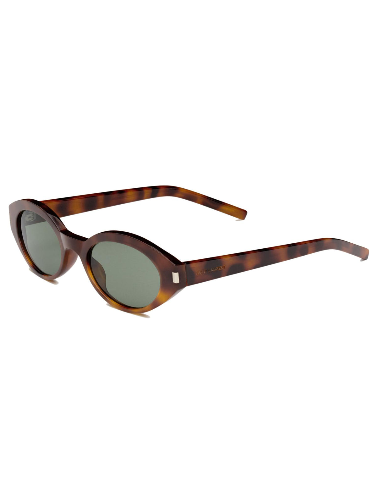 Saint Laurent Black Acetate Square Sunglasses