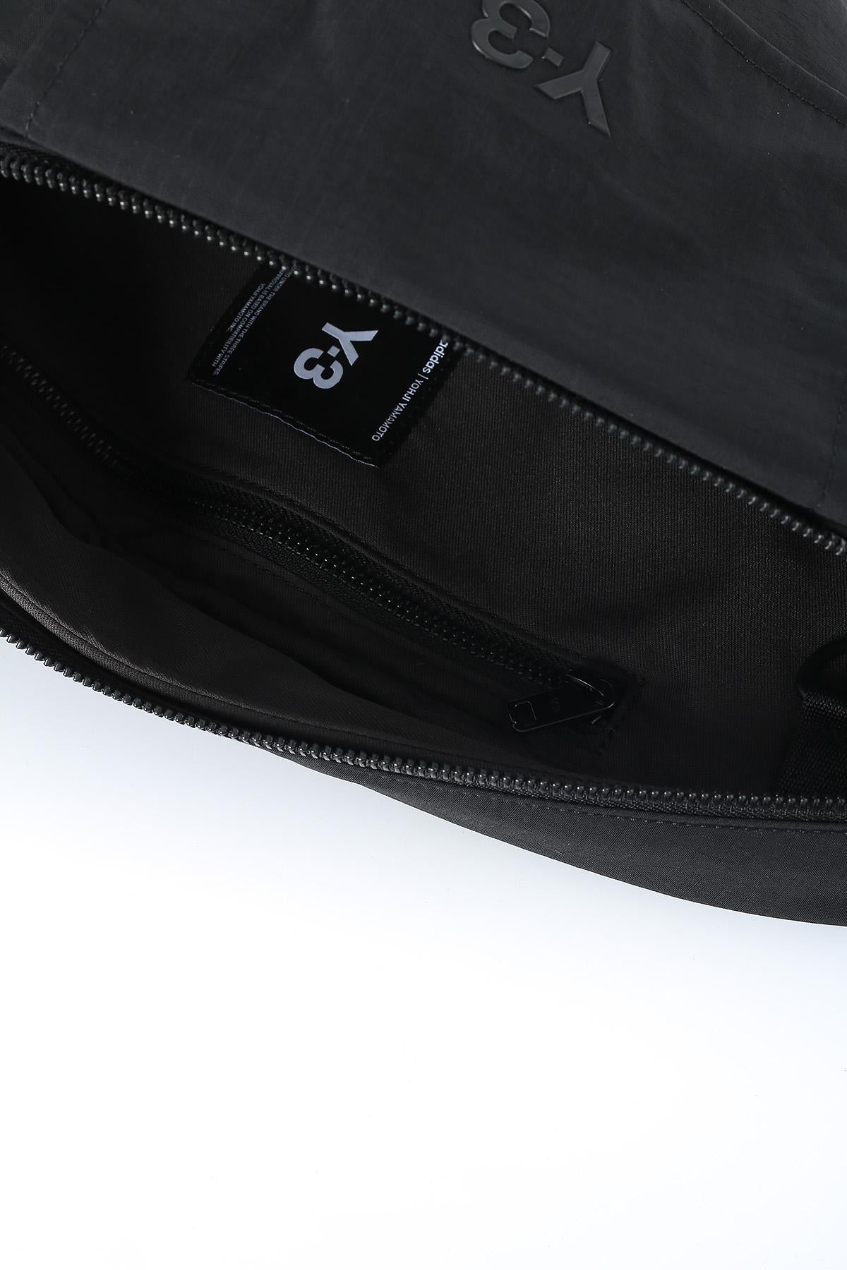 Y-3 Black Utility Sling Backpack
