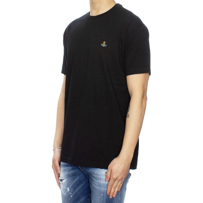 Vivienne Westwood ORB Logo Classic Black Cotton T-Shirt