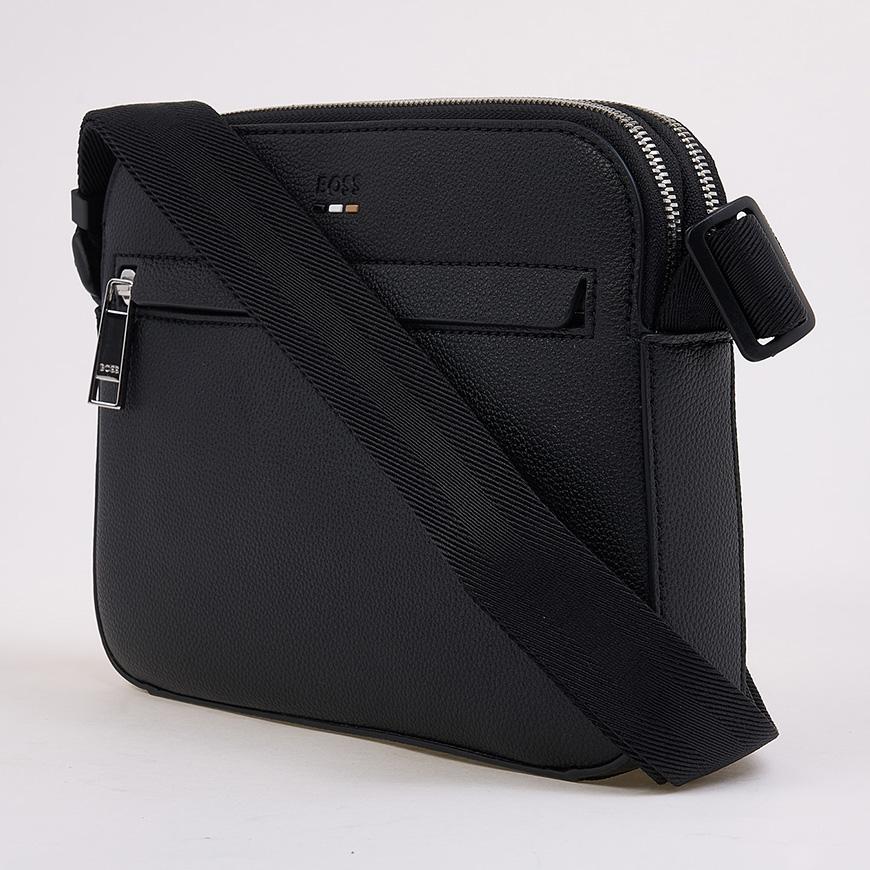 HUGO BOSS Men’s Ray Logo Crossbody Bag 50558184 001