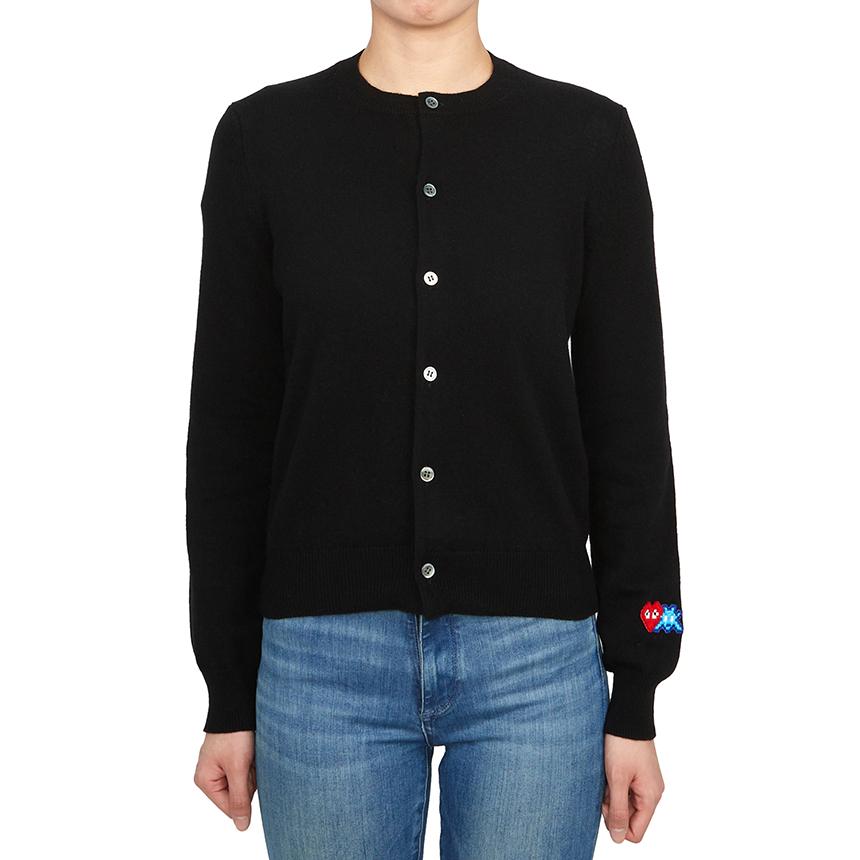 Comme des Garcons Invader Double Wappen Women’s Cardigan AZ N087 051 1