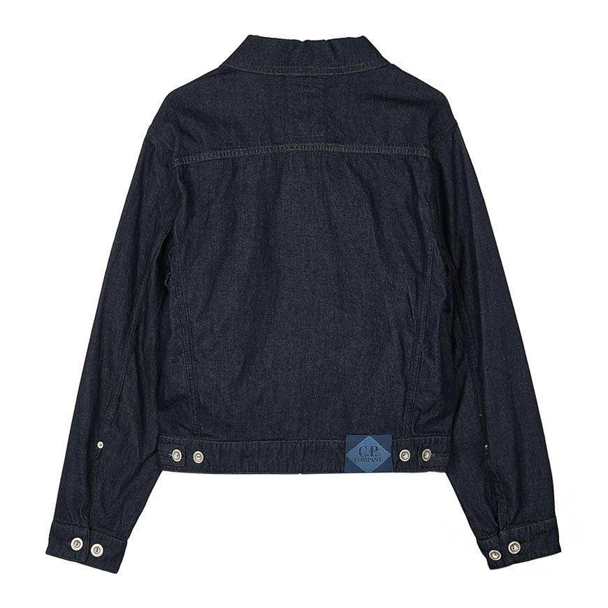 CP Company Men’s Denim Zip Jacket 20CMOW161A 110295W D08