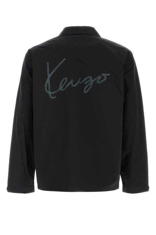 KENZO Men’s Jacket Fall/Winter 2026 FG6 5BL061 9NI 99 BLACK DOM
