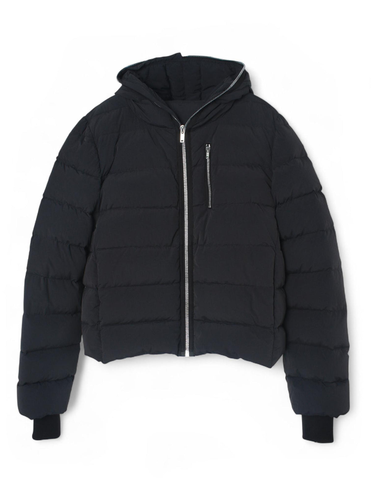 Rick Owens Gimp Goose Down Jacket Black Matte Nylon