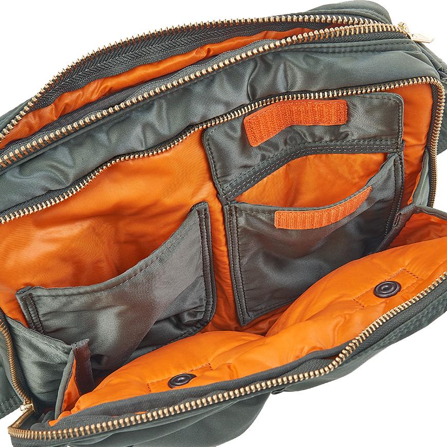 PORTER Tanker Large Shoulder Bag Black Nylon Crossbody Unisex