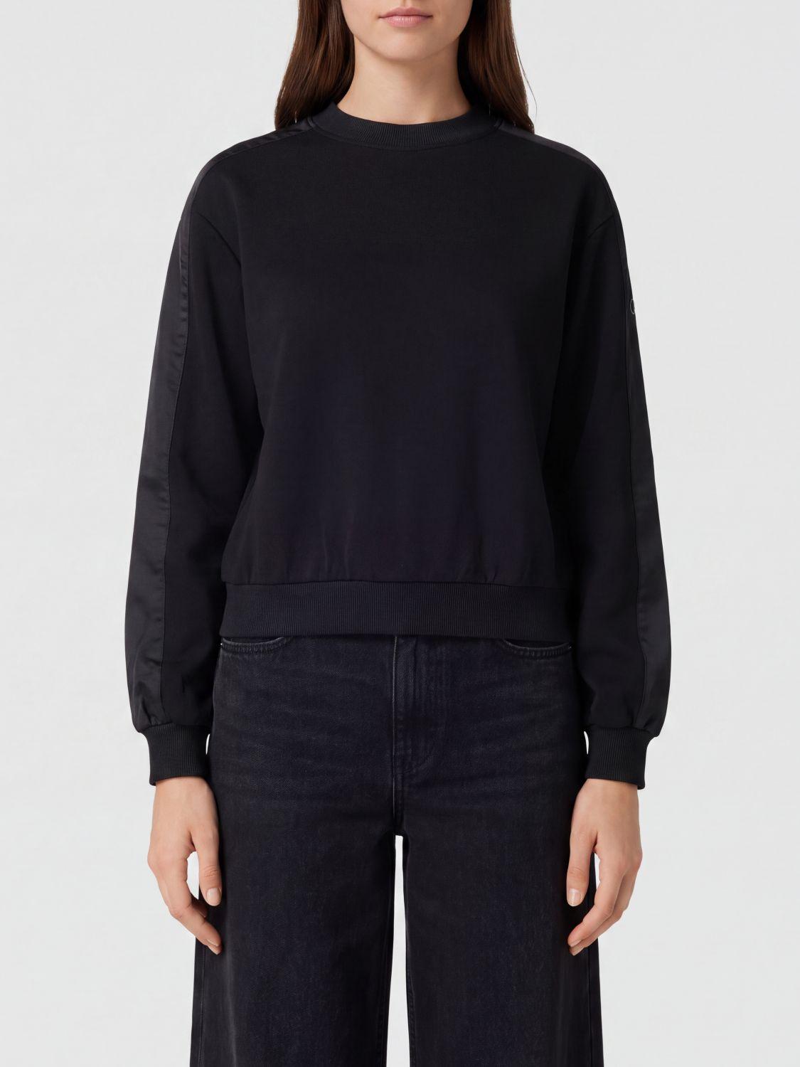 Moose Knuckles Cotton Sweatshirt Women’s Pullover Black