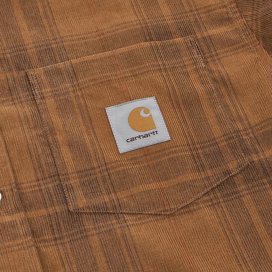 CARHARTT WIP Wilber Check Long Sleeve Shirt for Men I035953 3J6XX