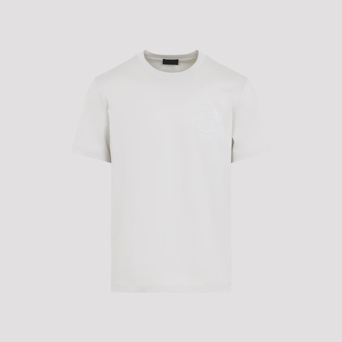 Moncler Short Sleeve T-Shirt Black Cotton Men’s Top