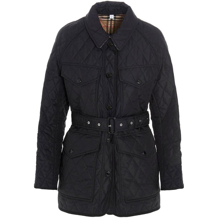 BURBERRY Black Diamond Quilted KEMBLE Jacket Women 8034122