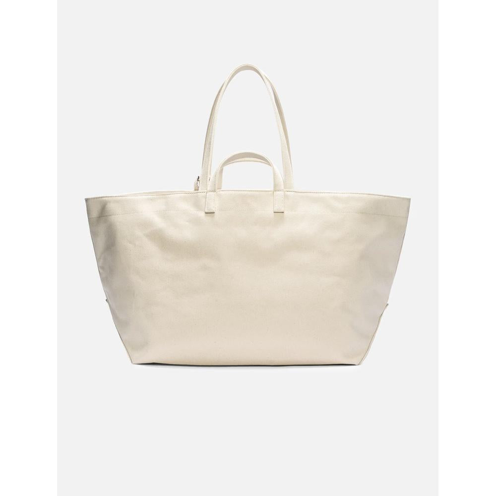 A.P.C. Le Drummer Leather Tote Bag Black