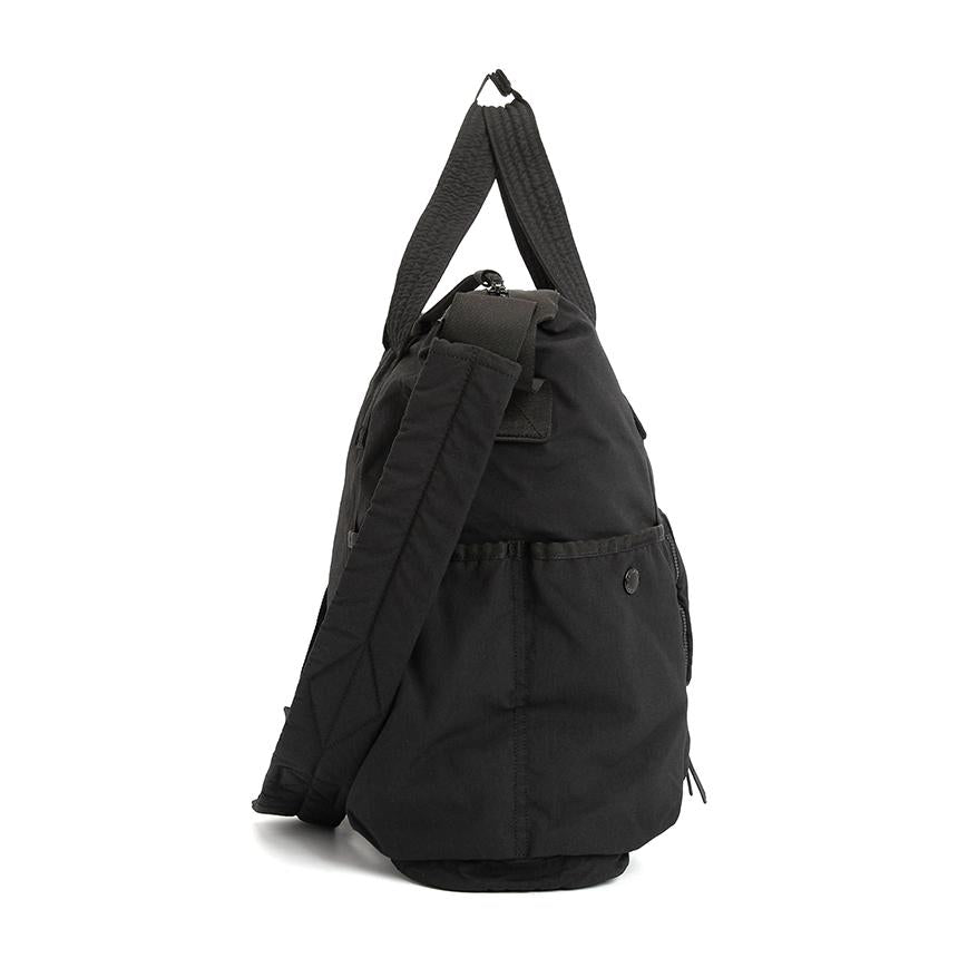 CP Company Black Nylon Tote Bag for Men