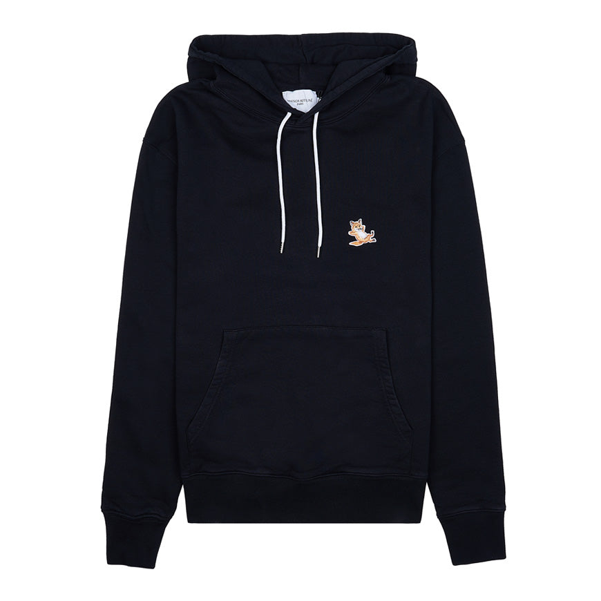 Maison Kitsune Men’s Chillax Fox Hoodie IU00355KM0001 BK 1