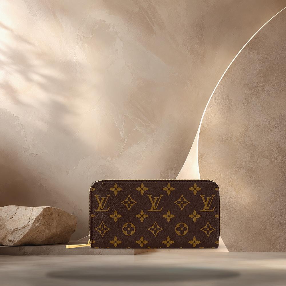 Louis Vuitton Fuchsia Pink Zippy Wallet Bifold Wallet