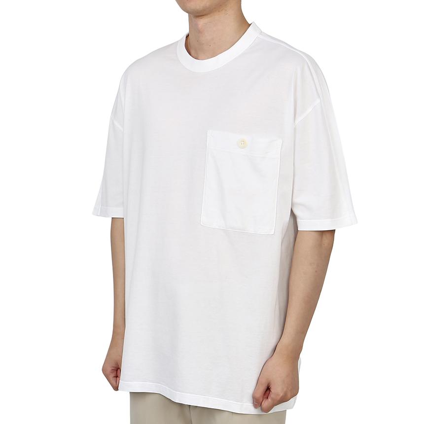 Ten C Men's Short-Sleeve T-Shirt 23CTCUH02089 A06021 100