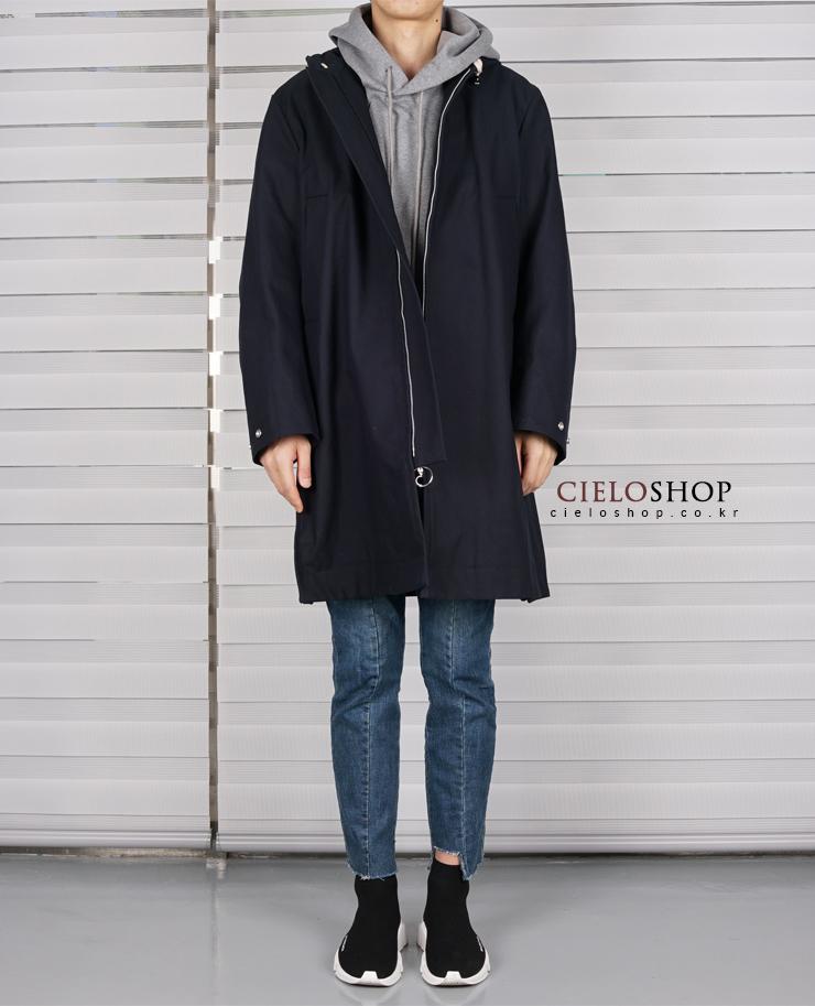 Acne Studios Men’s Twill Cotton Coat 22J176