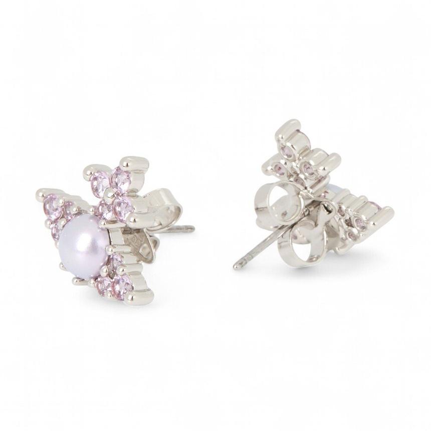 Vivienne Westwood Pewter Feodora Earrings for Women