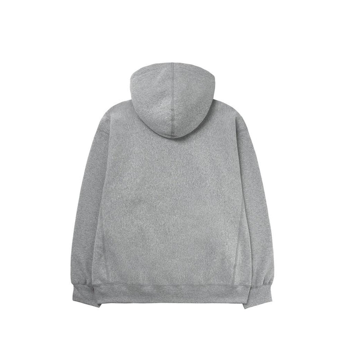 Supreme Box Logo Hoodie Heather Grey Unisex Pullover Sweatshirt