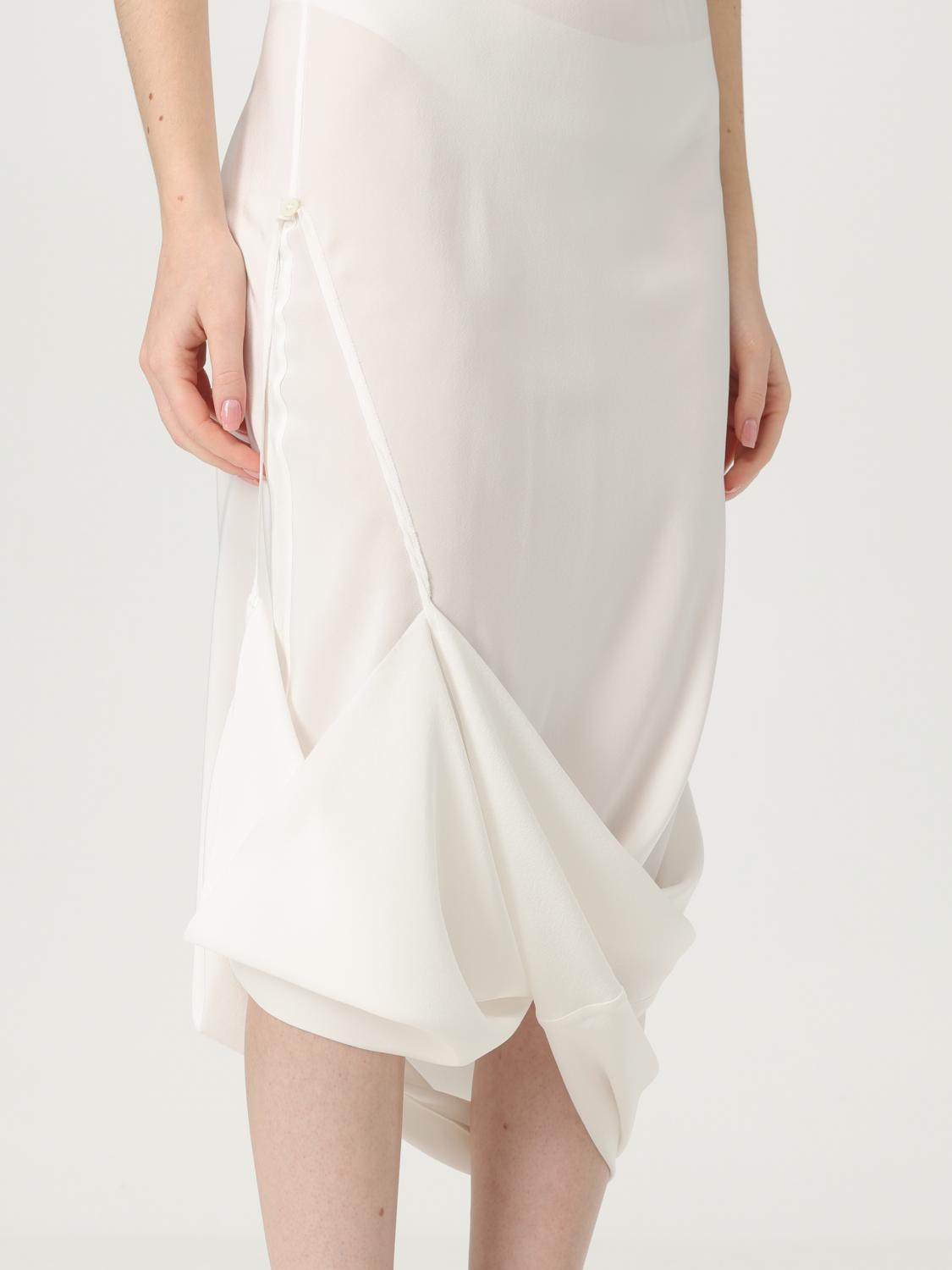 Maison Margiela Sleeveless Long Dress White SS25