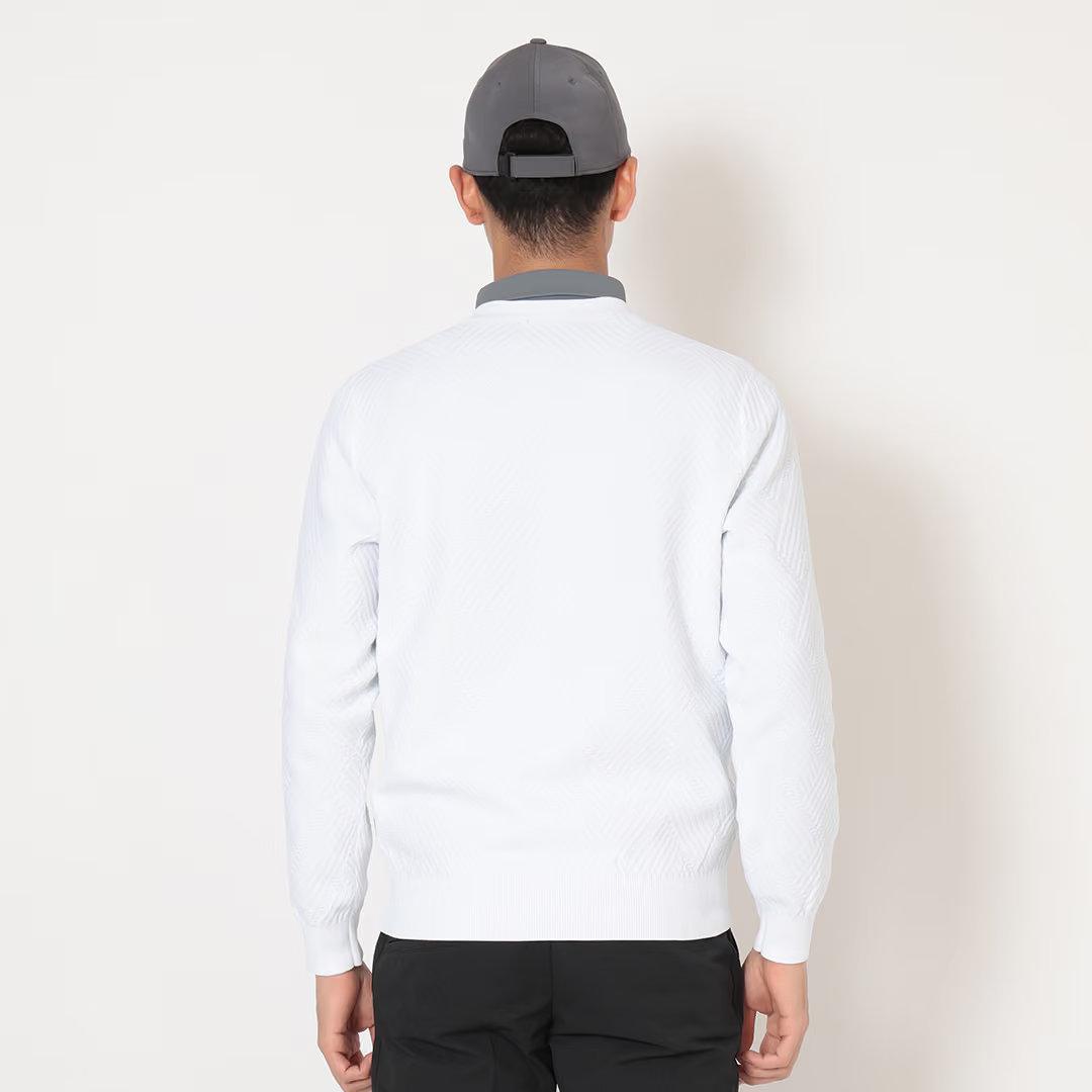 Callaway Men’s Golf Knit Crewneck Sweater White
