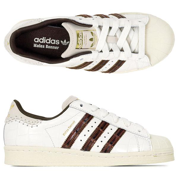 Adidas Wales Bonner Wonder White Fox Brown Superstar Low Top Sneakers KH8797