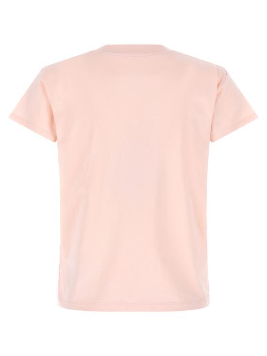 MM6 Pink Short Sleeve Cotton T-Shirt S52GC0326 M20170231