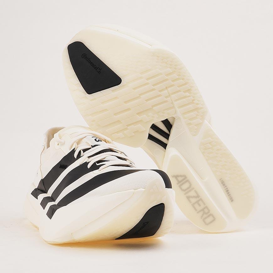Y-3 Men's Adios Pro 4 Low Top Sneakers KI6875 OWHITE OWHITE BLACK
