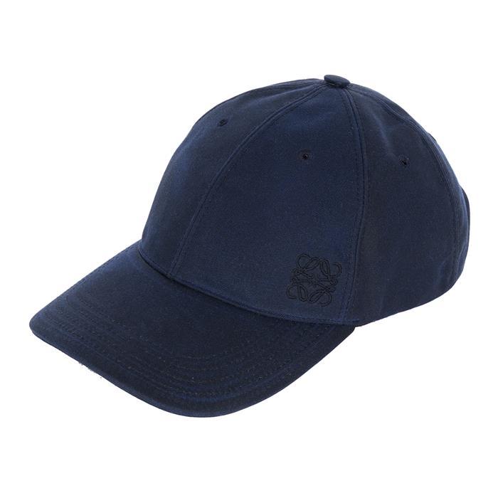 LOEWE Anagram Embroidered Logo Waxed Canvas Baseball Cap K820358X40 5544