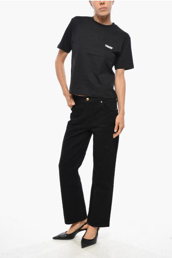 MSGM Black Short Sleeve T-Shirt 3441 MDM189 23700299