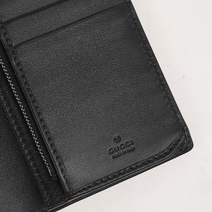 GUCCI Men’s GG Logo Vertical Long Wallet 835014 AAE1T 1000