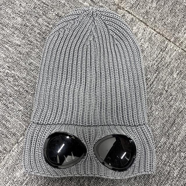 CP Company Goggle Extra Fine Wool Beanie Hat for Men 19CMAC742A 005509A 937