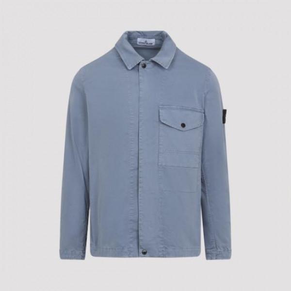 STONE ISLAND Cotton Stretch Broken Twill Jacket