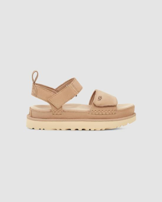 Ugg Goldenstar Platform Strap Sandals Dri Color Women’s