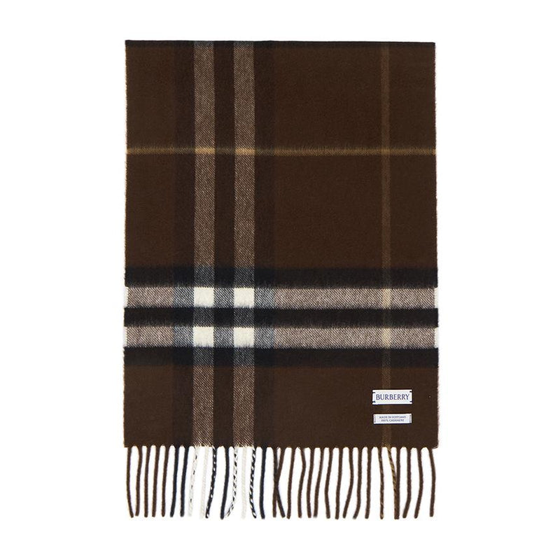 BURBERRY Check Cashmere Scarf Unisex 8112638