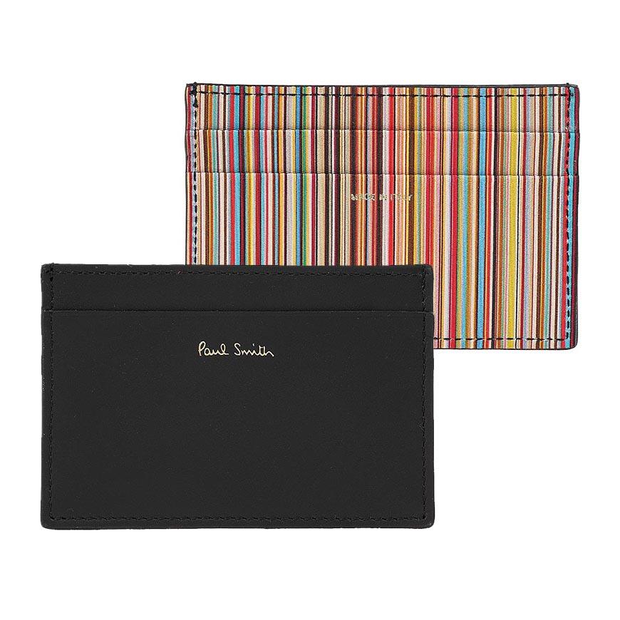 Paul Smith Men’s Stripe Card Holder Wallet M1A 4768 CMULTI 79