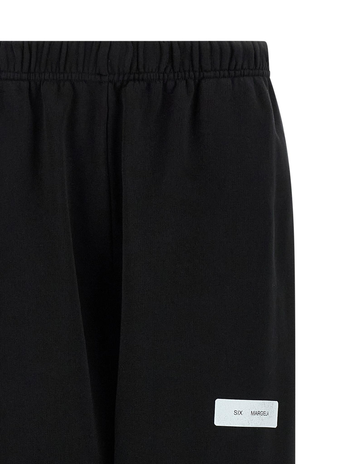 Maison Margiela Black Cotton Jogger Sweatpants Women’s