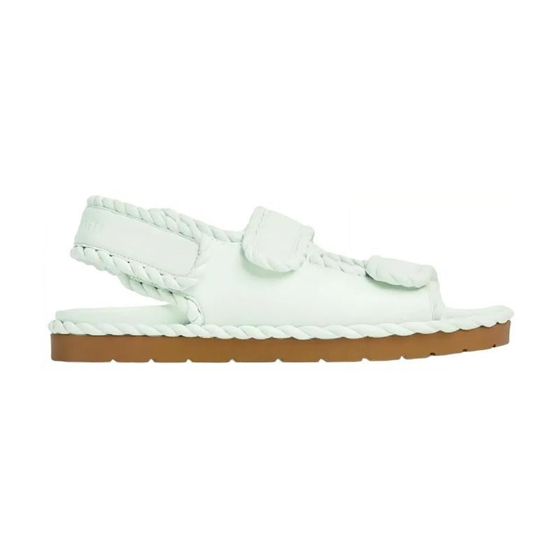 Bottega Veneta Jack Flat Glacier Women’s Sandals