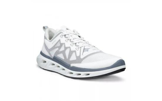 ecco White Black Leather Sneakers Men’s
