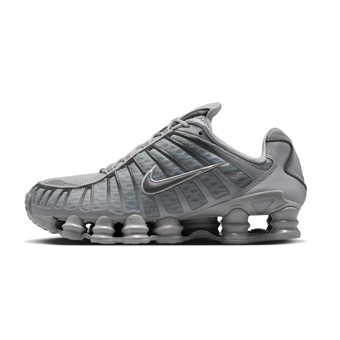 Nike Shox TL Wolf Gray Iron Gray Low Top Sneakers AV3595 015